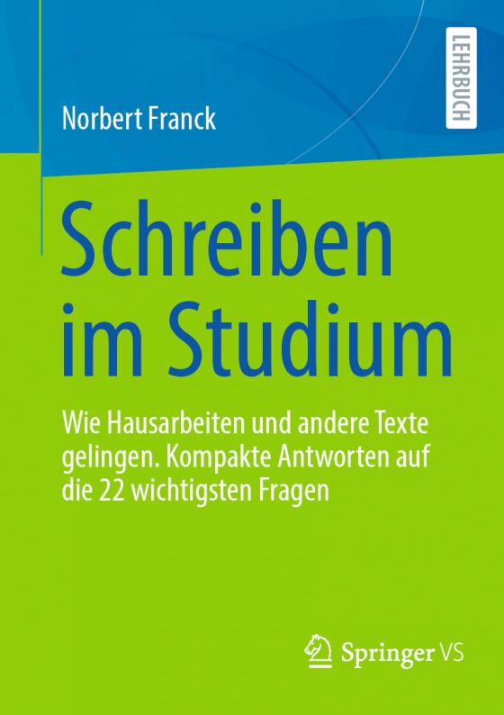 Cover-Bild Schreiben im Studium