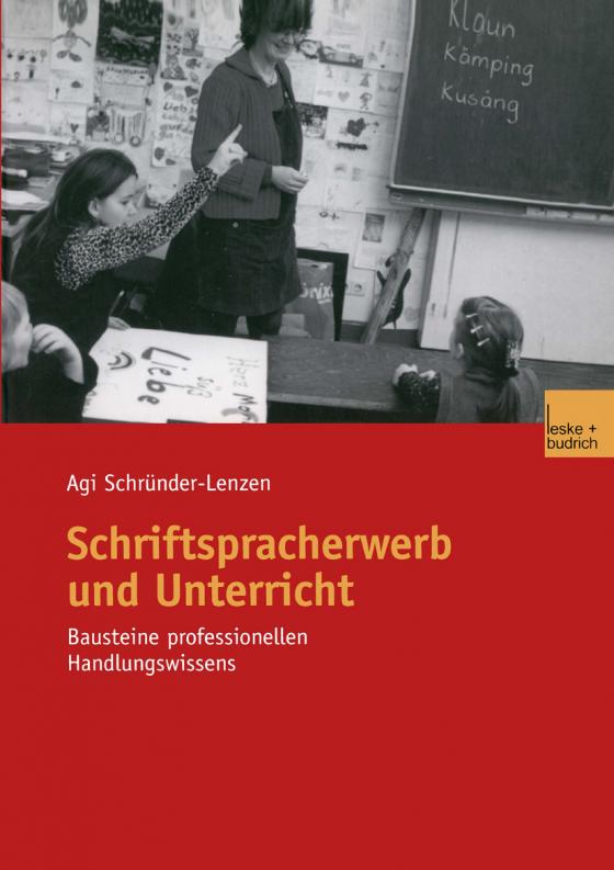 Cover-Bild Schriftspracherwerb und Unterricht