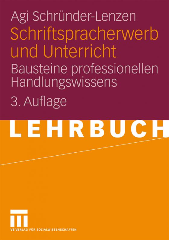 Cover-Bild Schriftspracherwerb und Unterricht