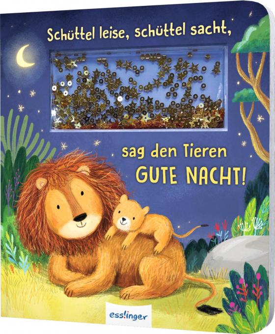 Cover-Bild Schüttel-Pappe: Schüttel leise, schüttel sacht, sag den Tieren Gute Nacht!