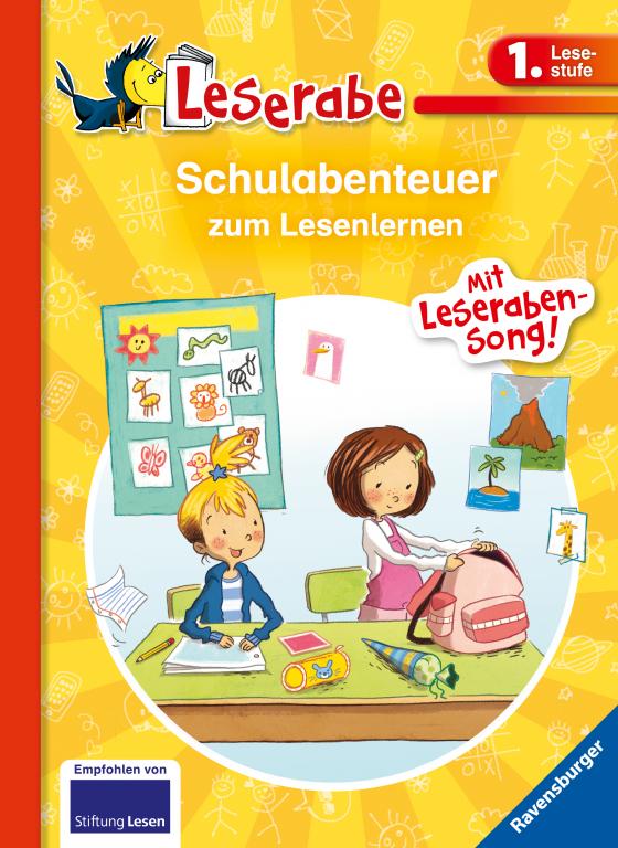 Cover-Bild Schulabenteuer zum Lesenlernen - Leserabe 1. Klasse - Erstlesebuch für Kinder ab 6 Jahren