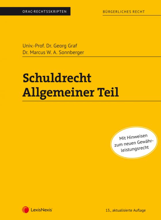 Cover-Bild Schuldrecht Allgemeiner Teil (Skriptum)