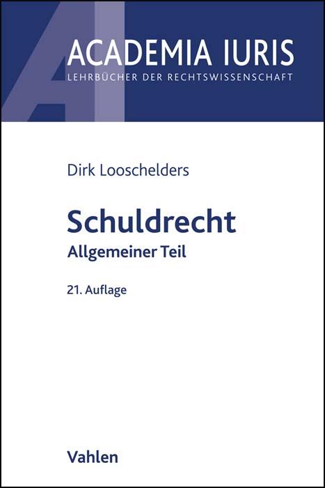 Cover-Bild Schuldrecht Allgemeiner Teil