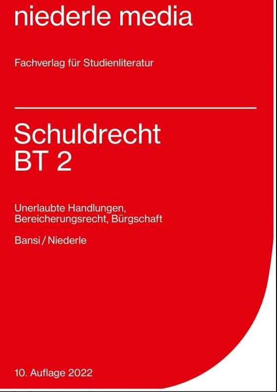 Cover-Bild Schuldrecht BT 2 - 2022