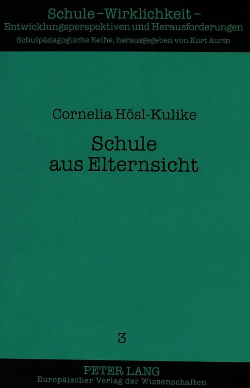 Cover-Bild Schule aus Elternsicht