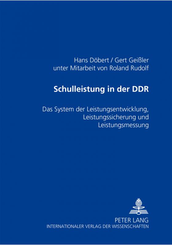 Cover-Bild Schulleistung in der DDR