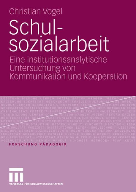 Cover-Bild Schulsozialarbeit