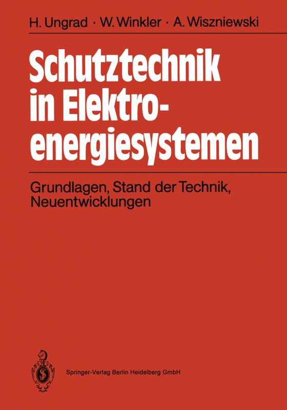 Cover-Bild Schutztechnik in Elektroenergiesystemen