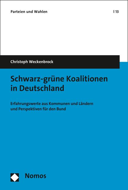 Cover-Bild Schwarz-grüne Koalitionen in Deutschland
