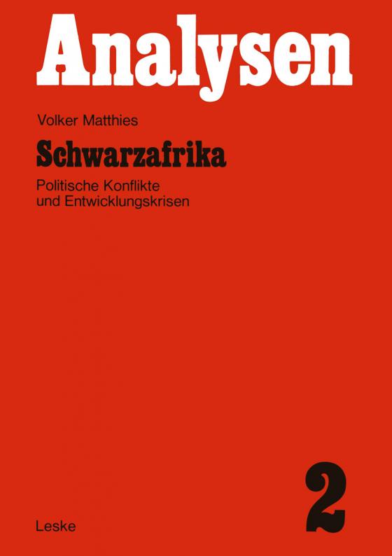 Cover-Bild Schwarzafrika