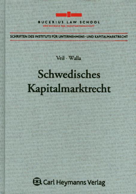 Cover-Bild Schwedisches Kapitalmarktrecht