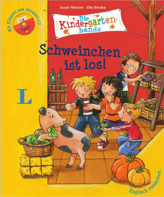 Cover-Bild Schweinchen ist los! - Buch mit Hörspiel-CD