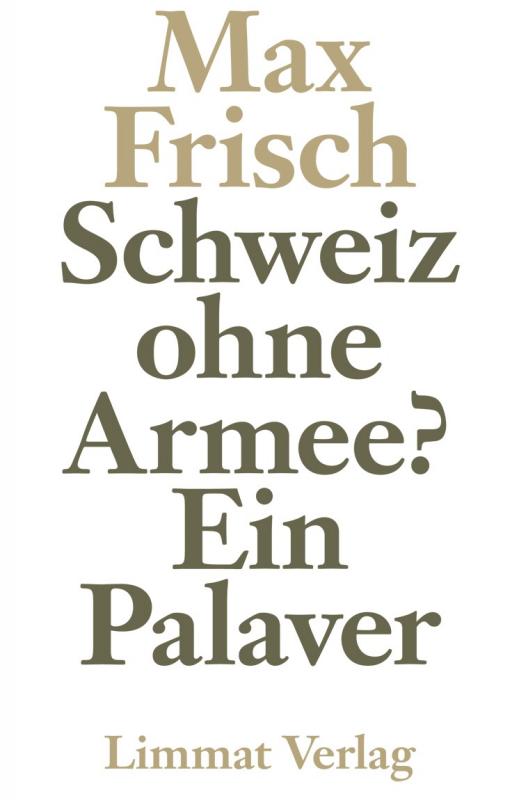 Cover-Bild Schweiz ohne Armee?