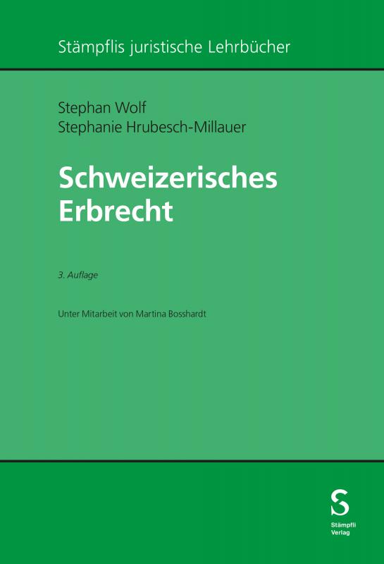 Cover-Bild Schweizerisches Erbrecht