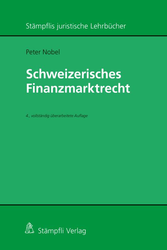 Cover-Bild Schweizerisches Finanzmarktrecht