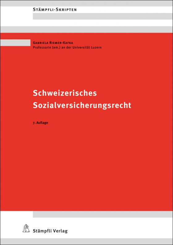 Cover-Bild Schweizerisches Sozialversicherungsrecht