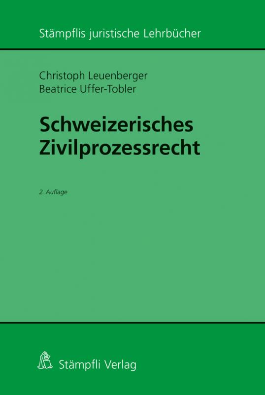 Cover-Bild Schweizerisches Zivilprozessrecht