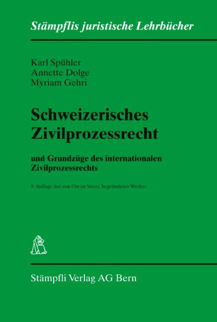 Cover-Bild Schweizerisches Zivilprozessrecht