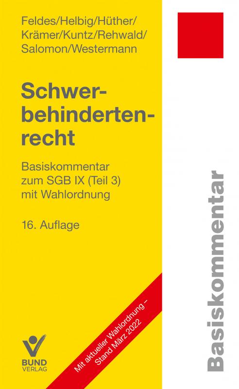 Cover-Bild Schwerbehindertenrecht