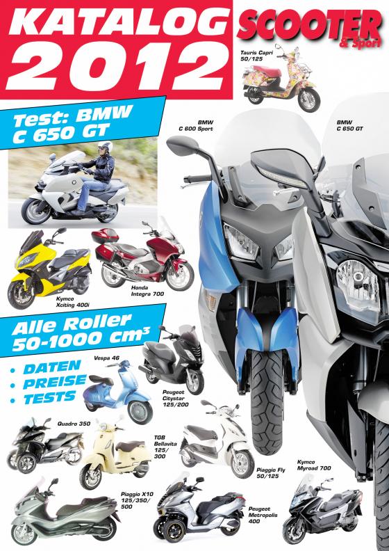 Cover-Bild Scooter Katalog 2012