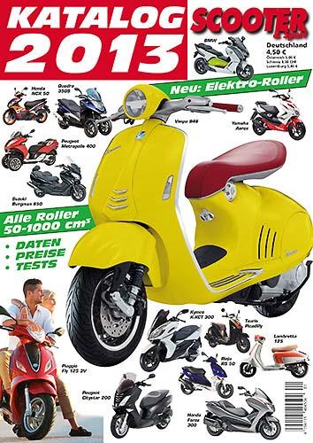 Cover-Bild Scooter Katalog 2013