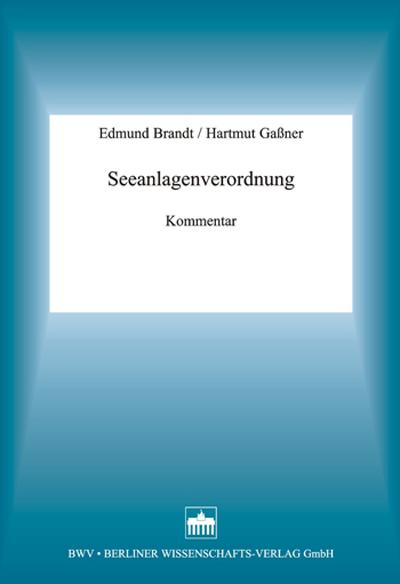 Cover-Bild Seeanlagenverordnung