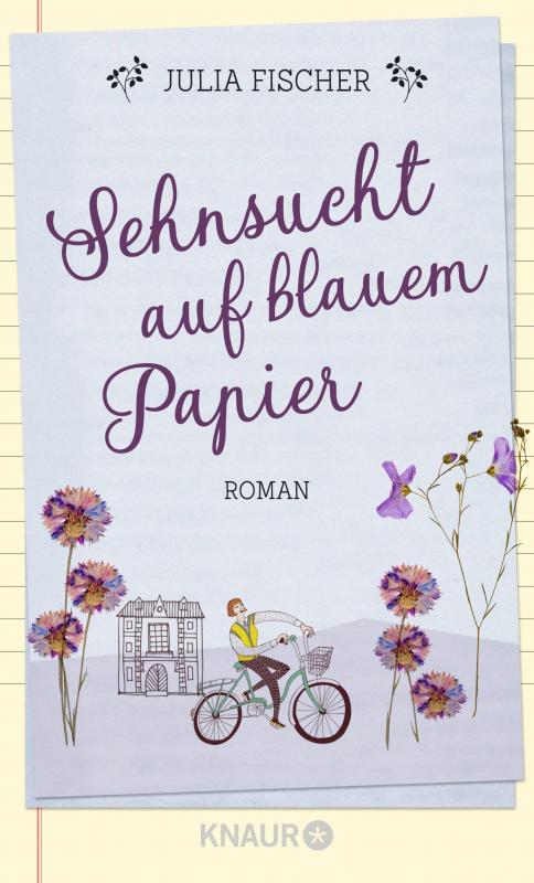 Cover-Bild Sehnsucht auf blauem Papier