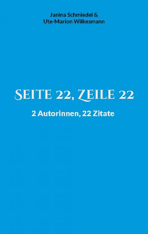 Cover-Bild Seite 22, Zeile 22