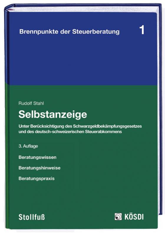 Cover-Bild Selbstanzeige