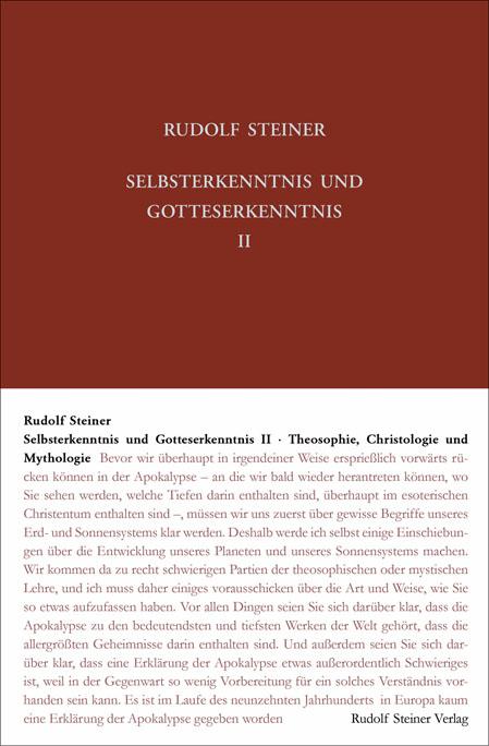 Cover-Bild Selbsterkenntnis und Gotteserkenntnis II