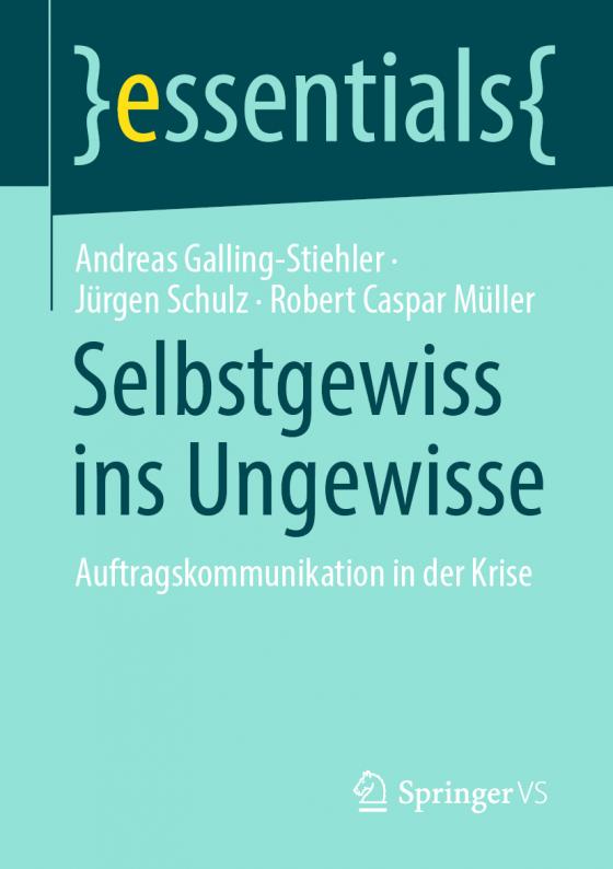 Cover-Bild Selbstgewiss ins Ungewisse