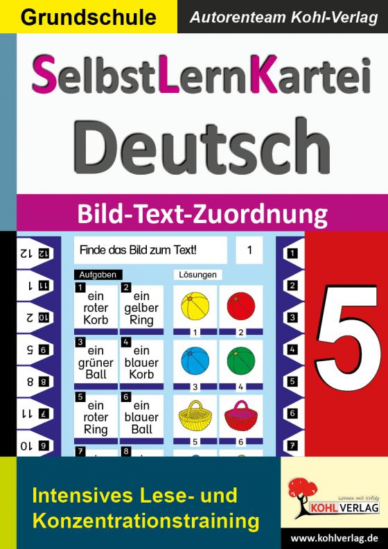 Cover-Bild SelbstLernKartei Deutsch 5