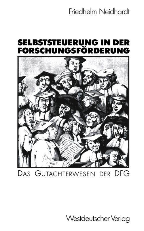 Cover-Bild Selbststeuerung in der Forschungsförderung