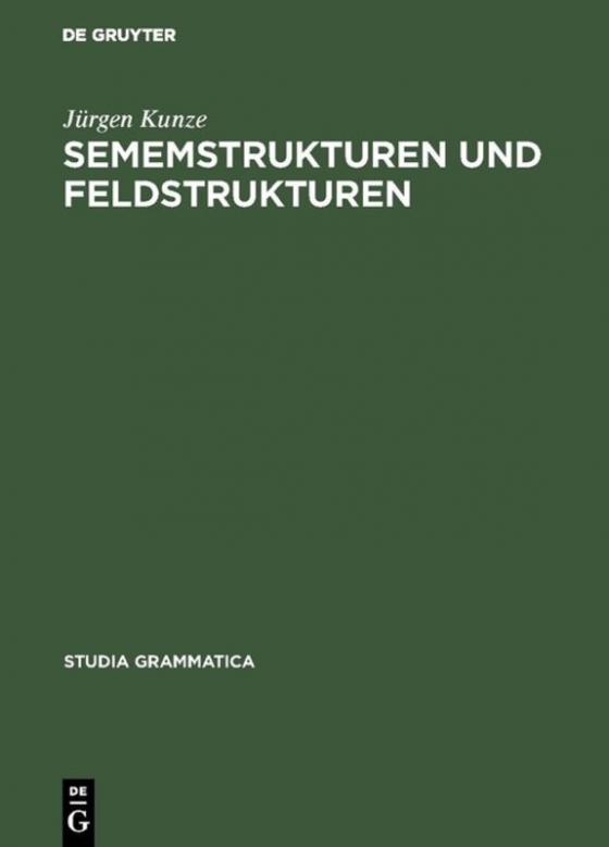 Cover-Bild Sememstrukturen und Feldstrukturen