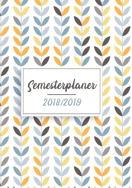 Cover-Bild Semesterplaner & Semesterkalender 2018-2019