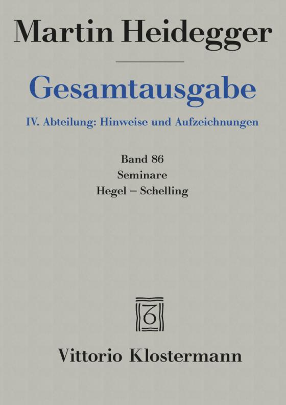 Cover-Bild Seminare: Hegel-Schelling