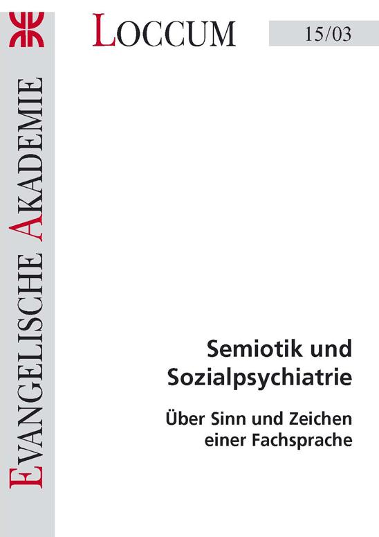 Cover-Bild Semiotik und Sozialpsychiatrie