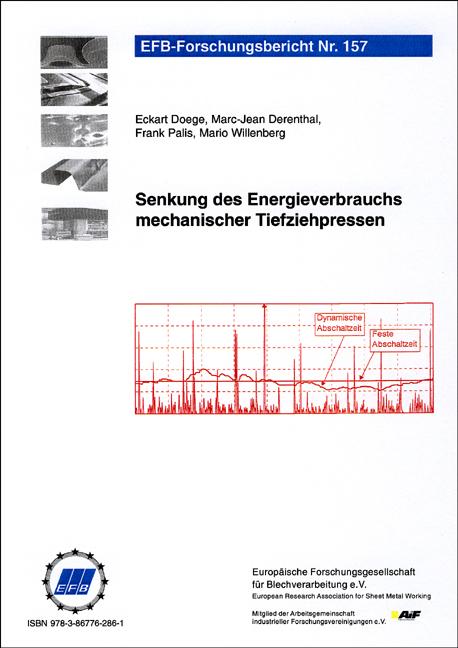 Cover-Bild Senkung des Energieverbrauchs mechanischer Tiefziehpressen