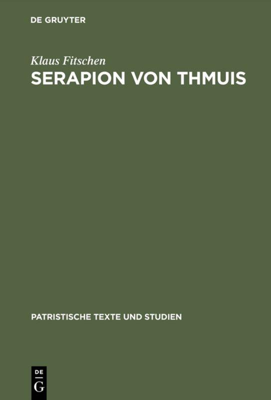Cover-Bild Serapion von Thmuis