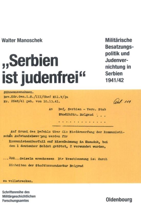 Cover-Bild "Serbien ist judenfrei"