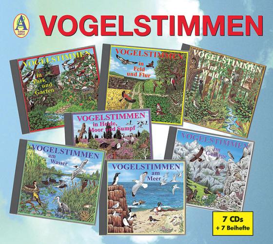Cover-Bild Serie VOGELSTIMMEN 7 CDs mit gesprochenen Erläuterungen