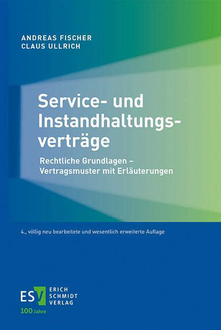 Cover-Bild Service- und Instandhaltungsverträge