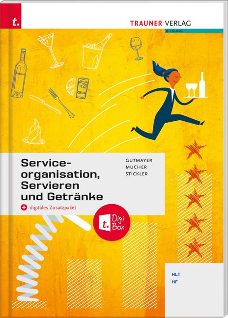 Cover-Bild Serviceorganisation, Servieren und Getränke