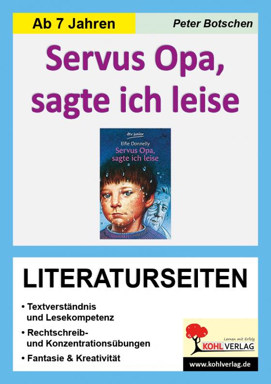 Cover-Bild Servus Opa, sagte ich leise - Literaturseiten