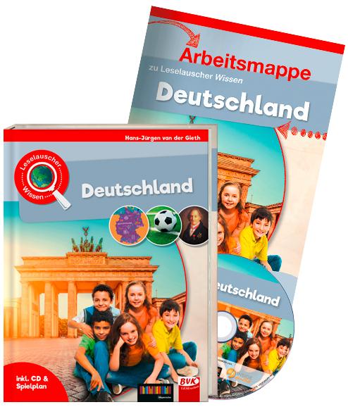 Cover-Bild Set: Leselauscher Wissen: Deutschland (inkl. CD)