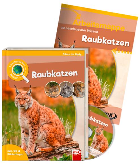Cover-Bild Set: Leselauscher Wissen: Raubkatze (inkl. CD)