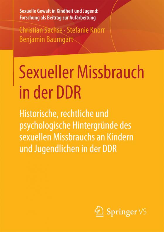 Cover-Bild Sexueller Missbrauch in der DDR