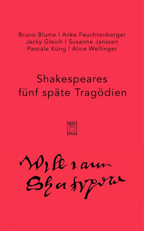 Cover-Bild Shakespeares späte Tragödien