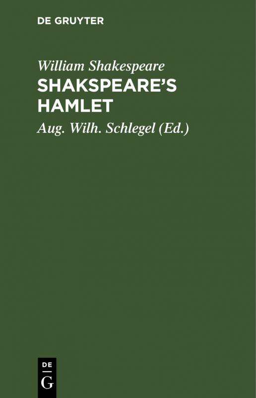 Cover-Bild Shakspeare’s Hamlet