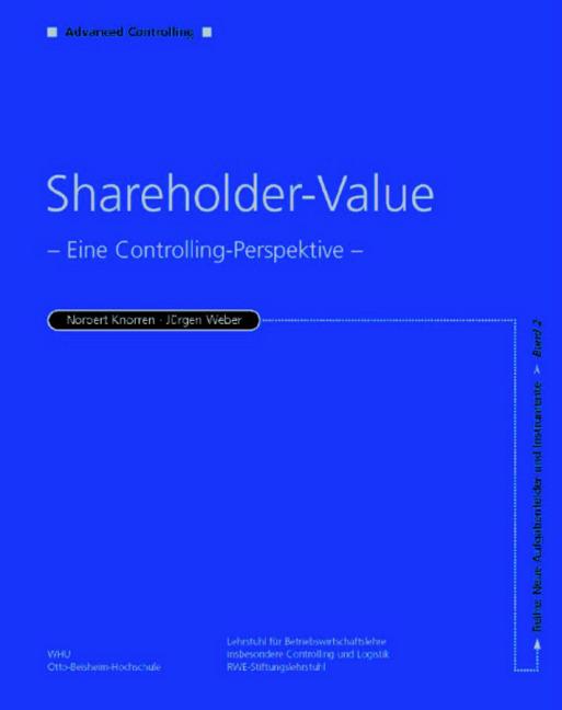 Cover-Bild Shareholder Value